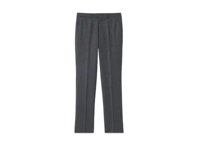 Paul Smith Checked Wool 2B Suit "Gray"