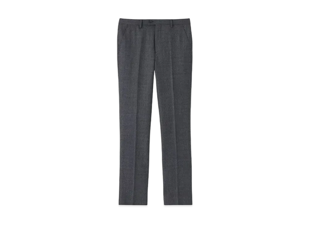 Paul Smith Misty Check Single 2B Suit "Charcoal Gray"