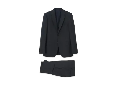 Paul Smith Shadow Stripe Single 2B Suit "DarkBrown"