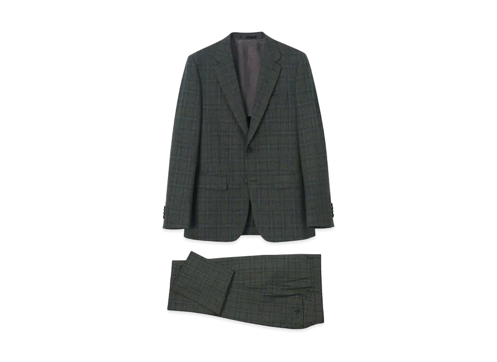 Paul Smith Traditional Check Single 2B Suit 
