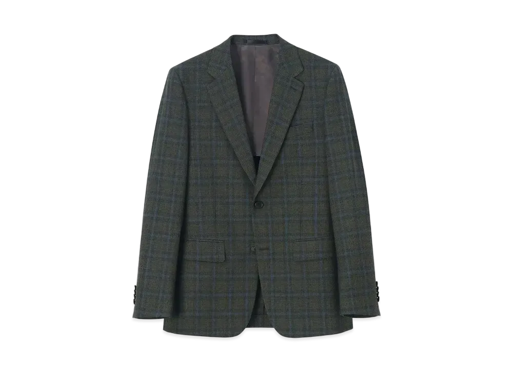 Paul Smith Classic Check Single 2B Suit "Green"