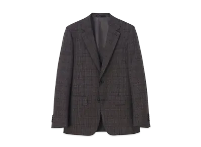 Paul Smith Classic Check Single 2B Suit "Brown"