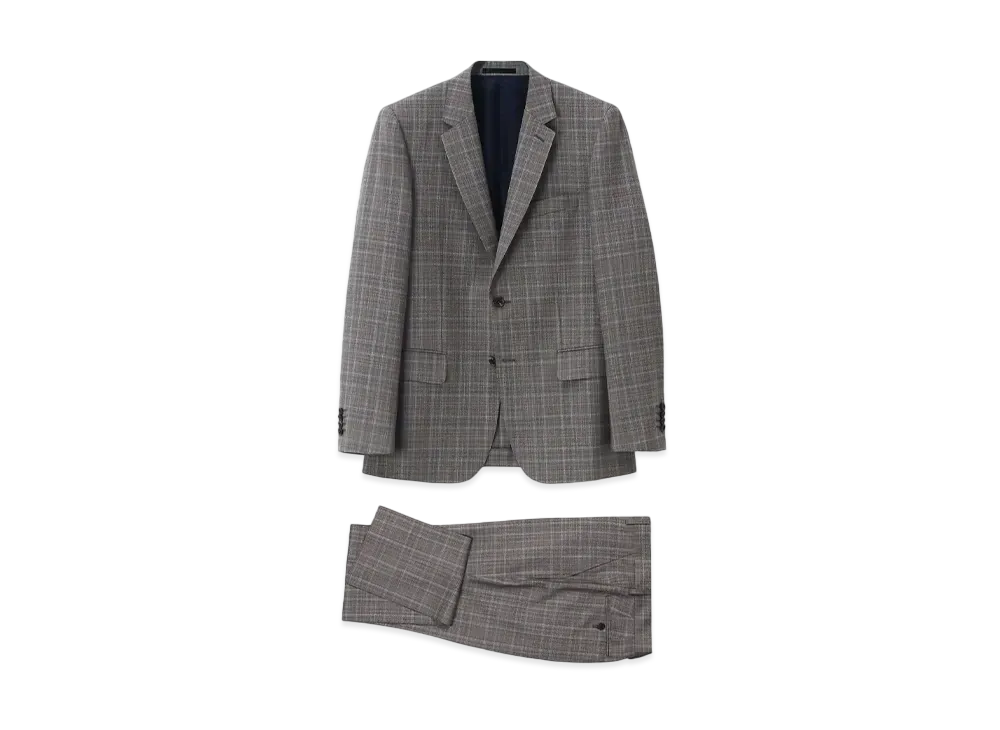 Paul Smith Traditional Check Single 2B Suit 