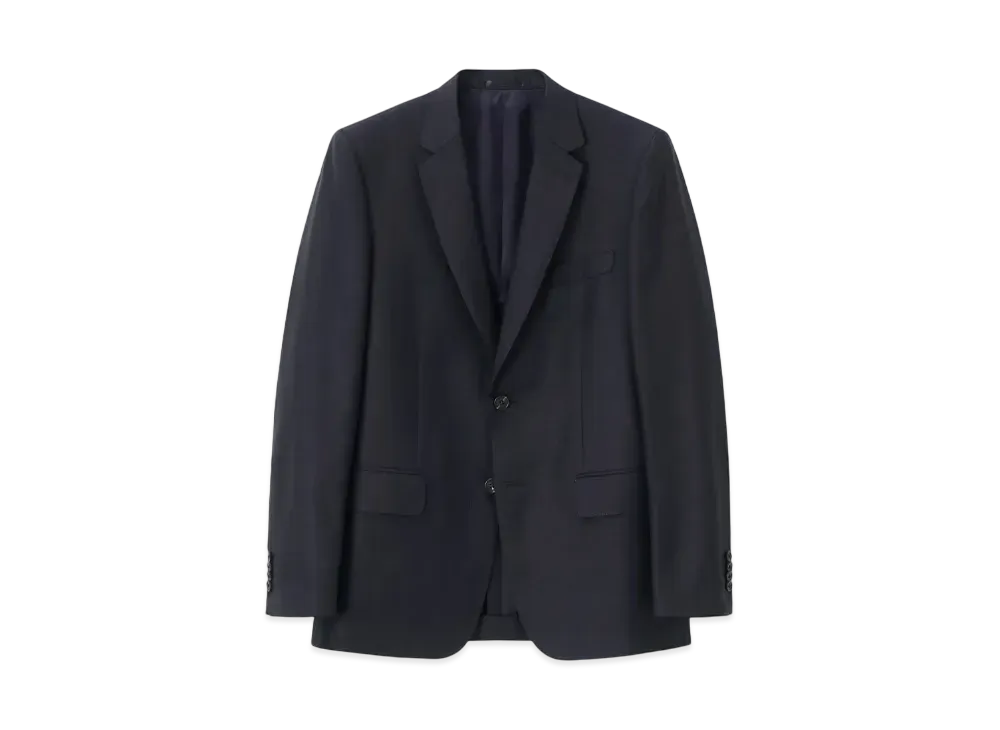 Paul Smith Window Pane Single 2B Suit "Navy"