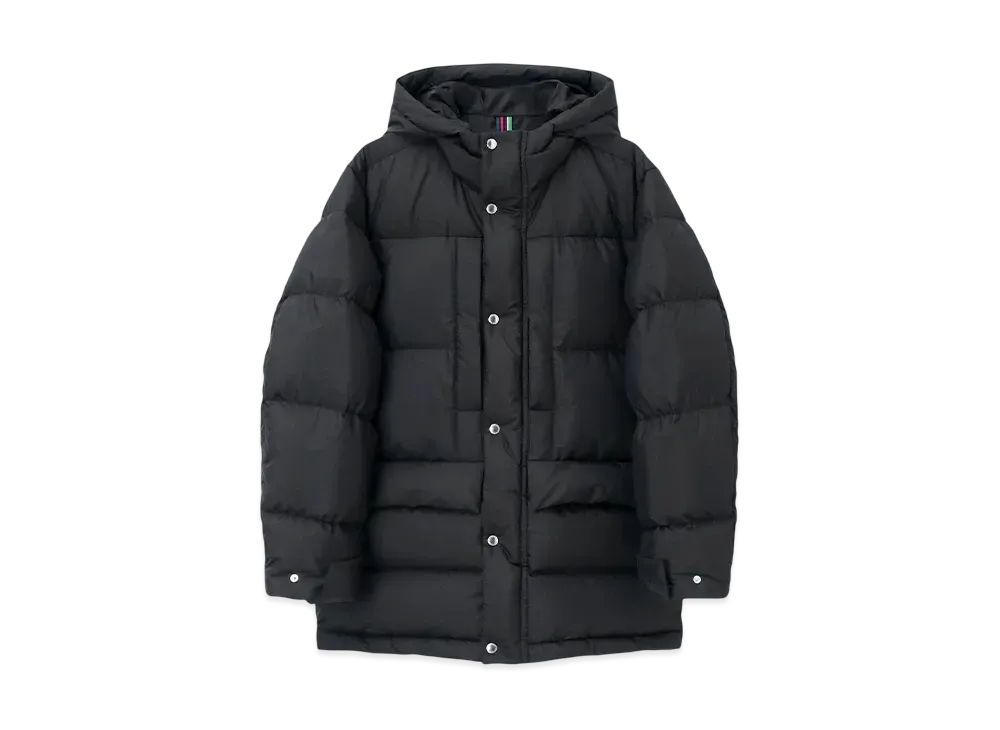 Paul Smith Sports Stripe Hooded Padded Blouson "Black"