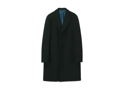 Paul Smith Wool Calze Chester Coat "DarkGreen"