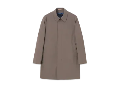 Paul Smith Performance Stretch Stainless Steel Coat "Navy"