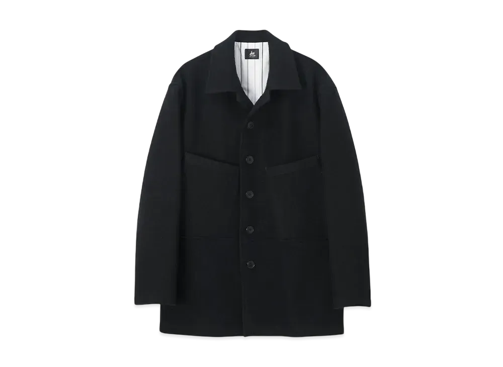 Paul Smith RED EAR Knapping Wool Coat "Black"