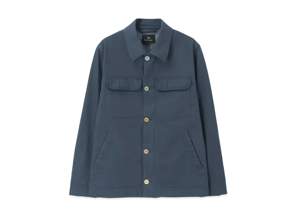 Paul Smith Multicolor Button Coveralls "BlueGray"