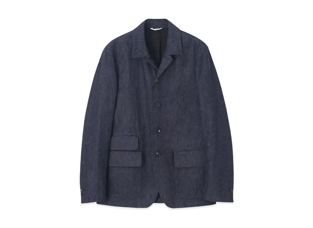 Paul Smith Indigo Dye Coverall Blouson "IndigoBlue"