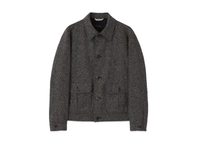 Paul Smith Cotton Tweed Blouson "Gray"