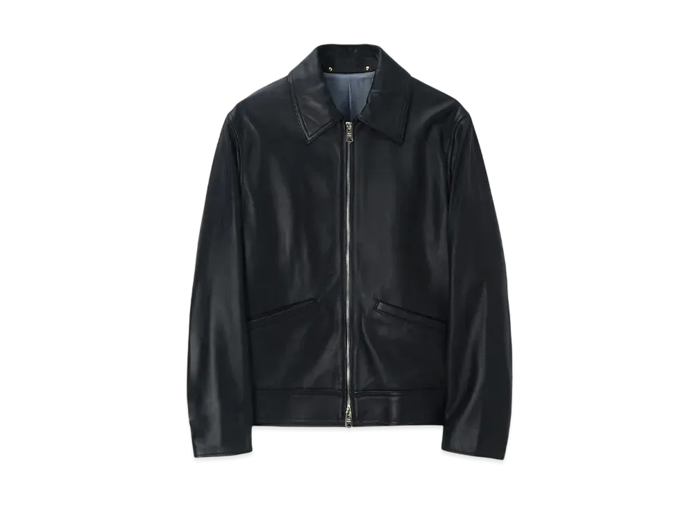 Paul Smith Lambskin Short Blouson "Black"