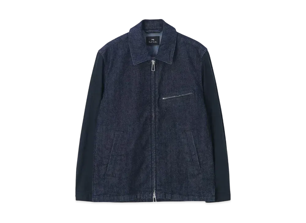 Paul Smith Mix-Up Denim Blouson "Navy"