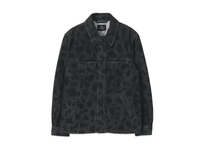 Paul Smith Happy Floral Black Denim Blouson "Black"