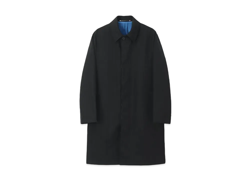 Paul Smith Vintage Wrinkle Stainless Steel Collar Coat "Black"