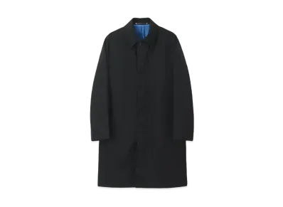 Paul Smith Vintage Wrinkle Stainless Steel Collar Coat "Black"