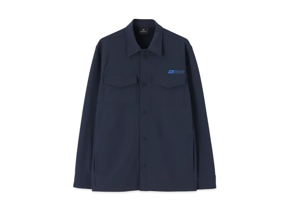 Paul Smith Ps Logo Cut-And-Sew Blouson "DrakBlue"