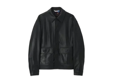 Paul Smith Lambskin Blouson "Black"