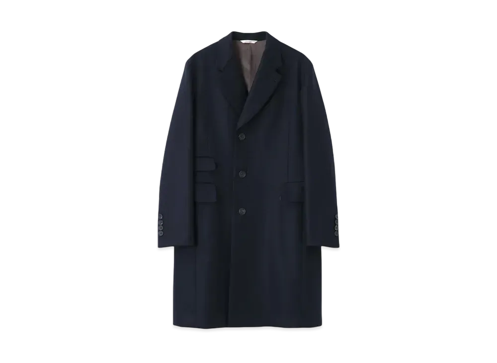 Paul Smith Melton Chester Coat "Navy"