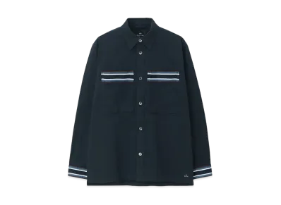 Paul Smith Gradation Stripe Shirt Blouson "Navy"