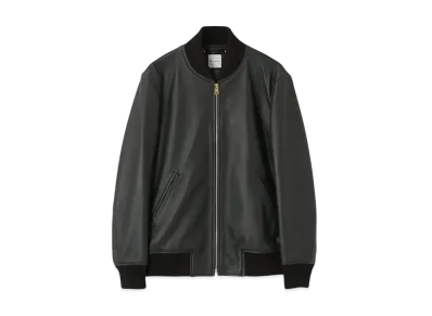 Paul Smith Lambskin Bomber Jacket "Navy"