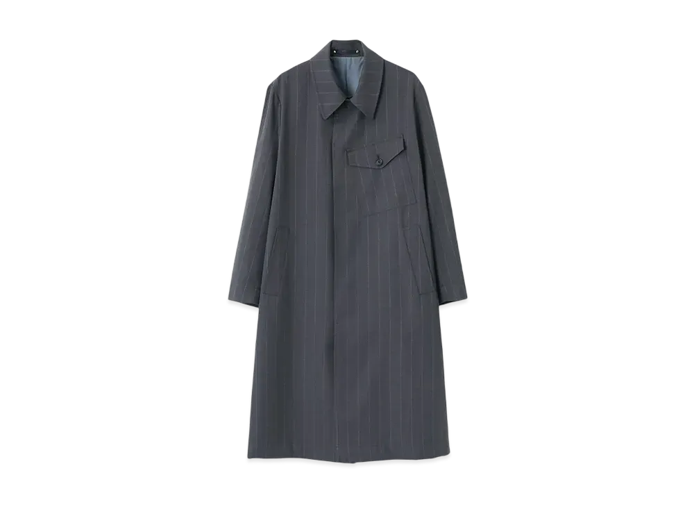Paul Smith Pinstripe Spring Coat "DarkGray"