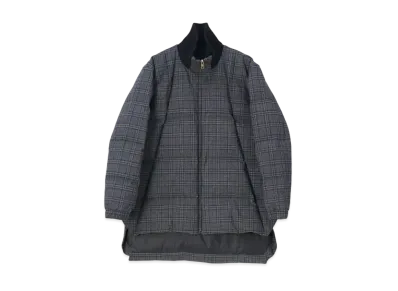 Paul Smith Rib Stand Check Down Blouson "Gray"