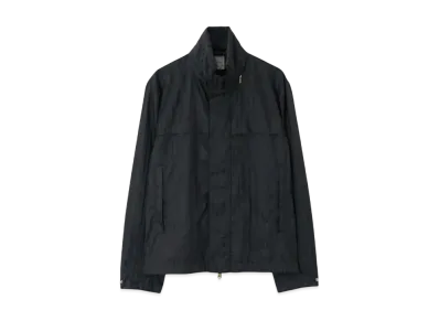 Paul Smith Shadow Stripe Stand Collar Blouson "Black"