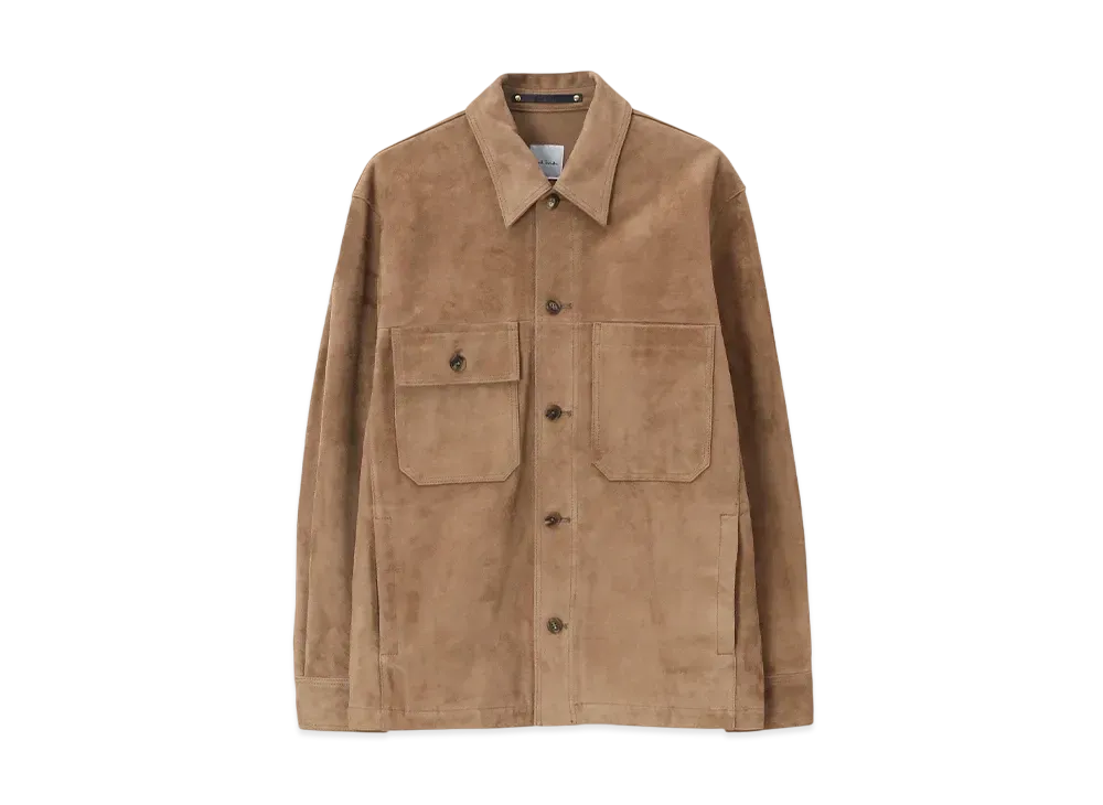 Paul Smith Goat Suede Blouson "Beige"