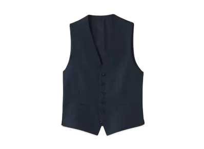 Paul Smith Slab Stripe 6B Vest "DarkGreen"