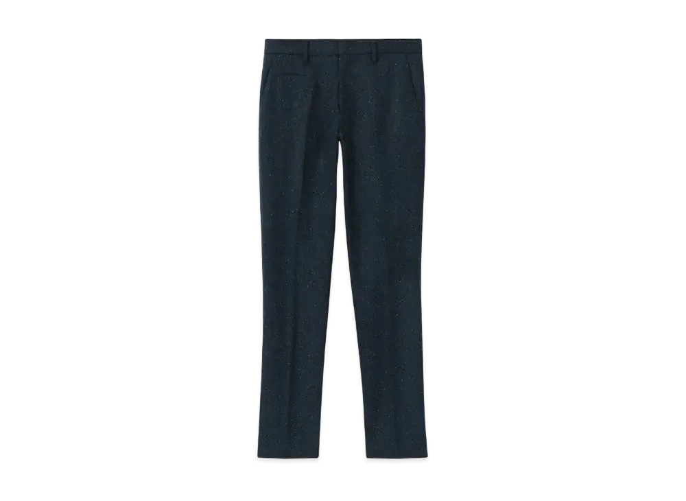Paul Smith Colornep Homespun Tapered Trousers "Navy"