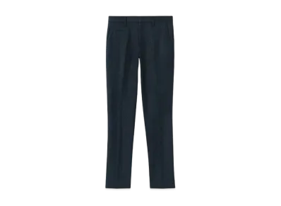 Paul Smith Colornep Homespun Tapered Trousers "Navy"