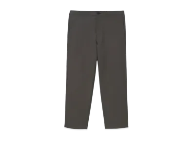 Paul Smith Wool Twill Wide Trousers "Steel Gray"