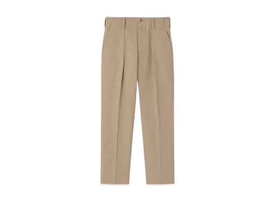 Paul Smith Cotton Silk Trousers "Beige"