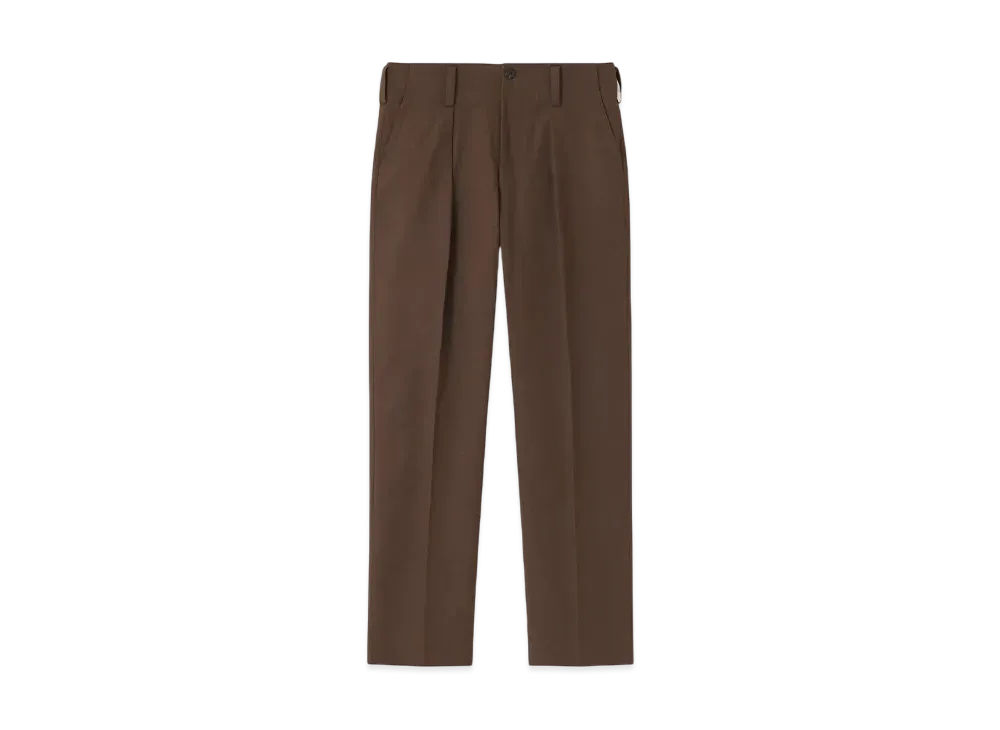 Paul Smith Cotton Silk Trousers "ChocolataBrown"