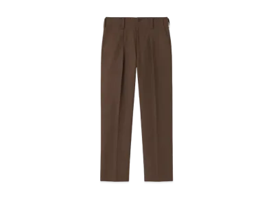 Paul Smith Cotton Silk Trousers "ChocolataBrown"