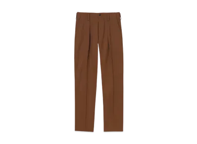 Paul Smith Cotton Twill High-Waisted Trousers "Terracotta"