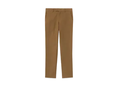 Paul Smith Cotton Flannel Tapered Pants "Camel"