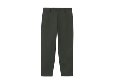Paul Smith Herringbone Tapered Trousers "DarkGreen"