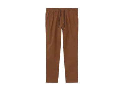 Paul Smith Solid Color Ruched Pants "Brown"