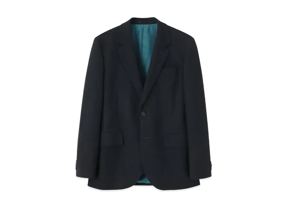 Paul Smith Wool Jersey 2B Jacket "Navy"