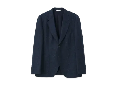 Paul Smith Textured Wool Jacket "Navy"