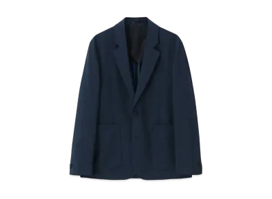 Paul Smith Multicolor Check Single 2B Jacket "Navy"