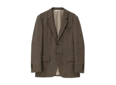 Paul Smith Cotton Tweed Jacket "Brown"