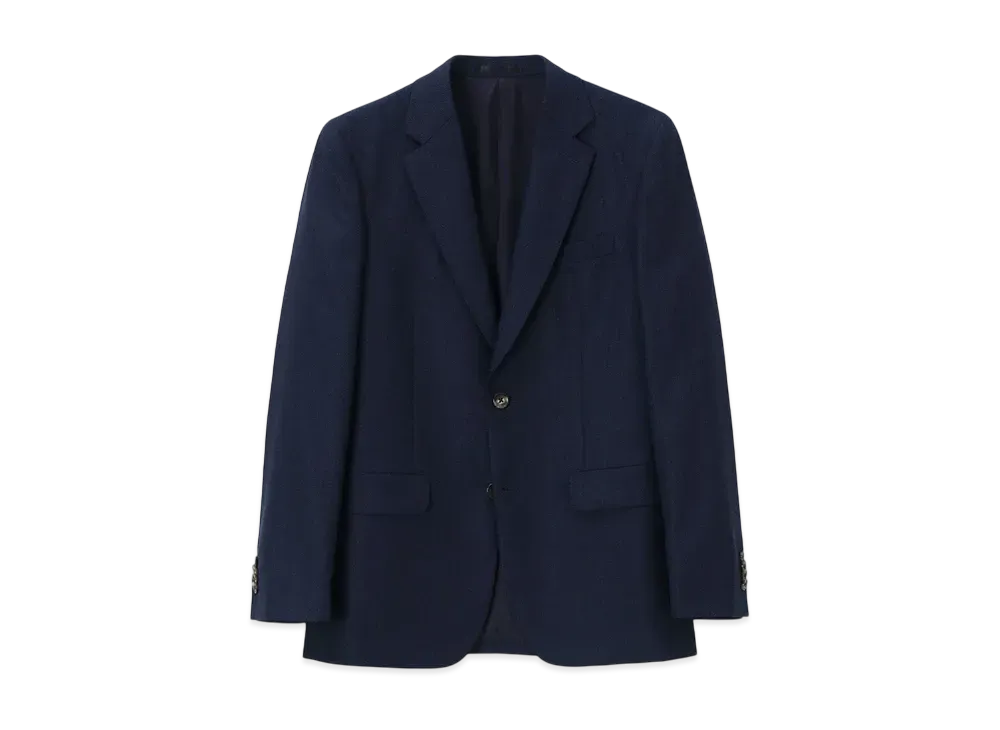 Paul Smith Dry Touch Hopsack 2B Jacket "Navy"