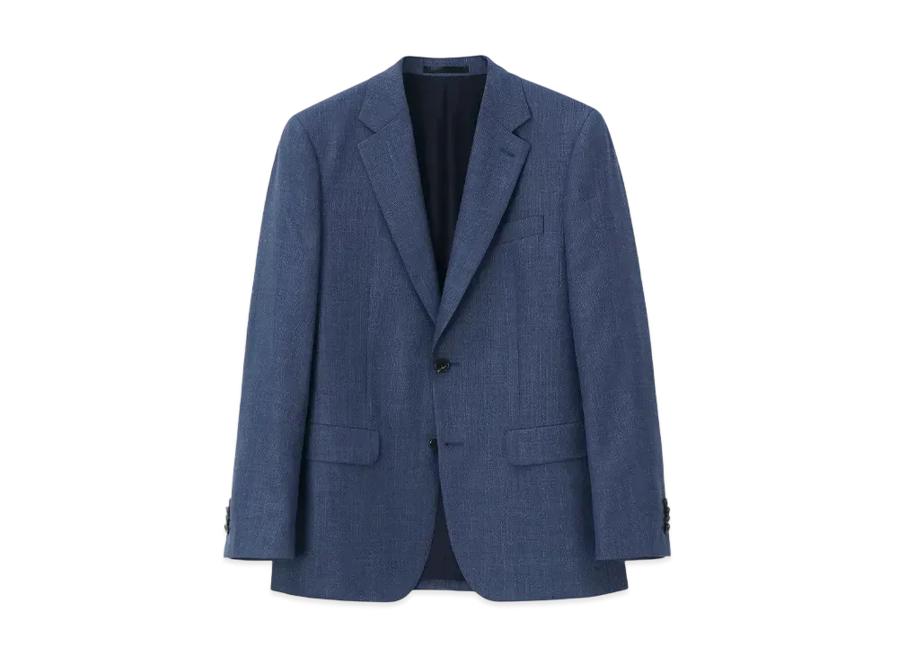 Paul Smith Dry Touch Hopsack 2B Jacket "Blue"