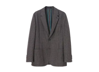 Paul Smith Vintage Check Single 2B Jacket "Brown"