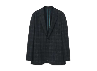 Paul Smith Vintage Check Single 2B Jacket "DarkGreen"