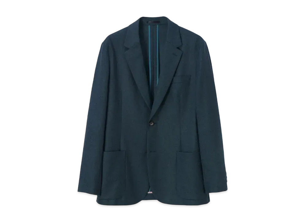 Paul Smith Flannel Overdyed 2B Jacket "Khaki"
