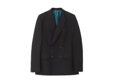 Paul Smith Classic Pinstripe Double-Breasted Jacket "DarkBrown"